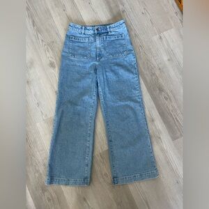 Rolla’s high rise, wide leg.  Size 30. Inseam 27 Excellent condition